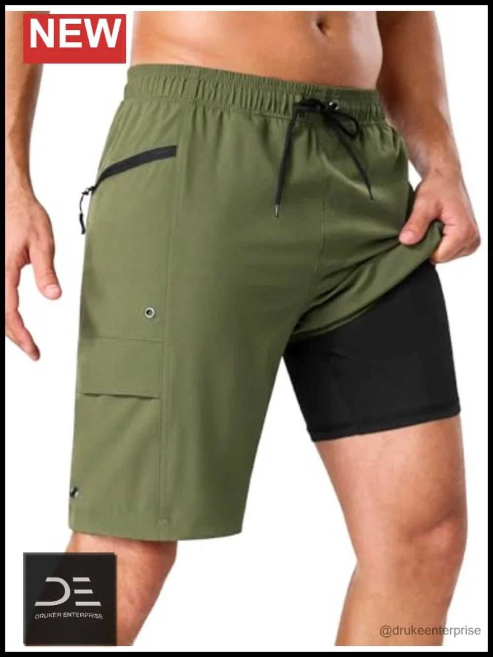 Men's Quick Dry Swim Trunks 9